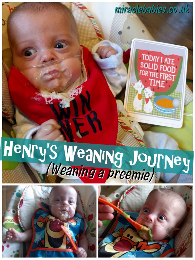 Henry's Weaning Journey (weaning a preemie)